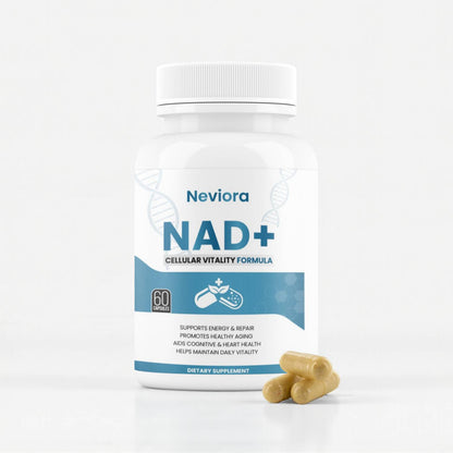 Neviora NAD+ supplement bottle
